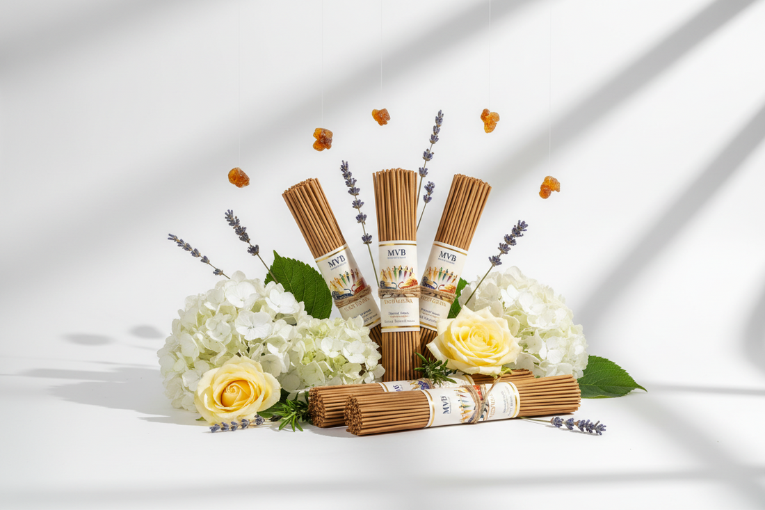 MVB YUGVIGYANA Pure Natural Aroma Sticks - Botanical Wellness Collection