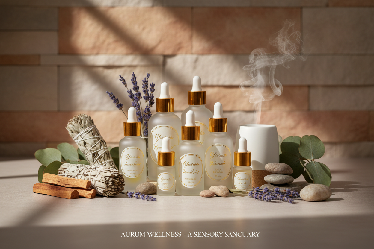 Aroma Bliss Luxury Banner