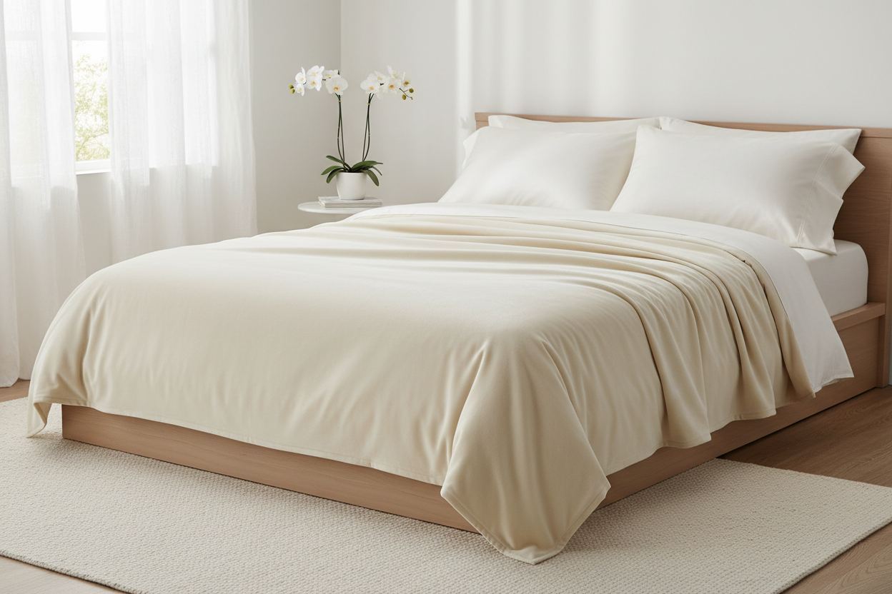 Premium Velvet Double Bed Blanket