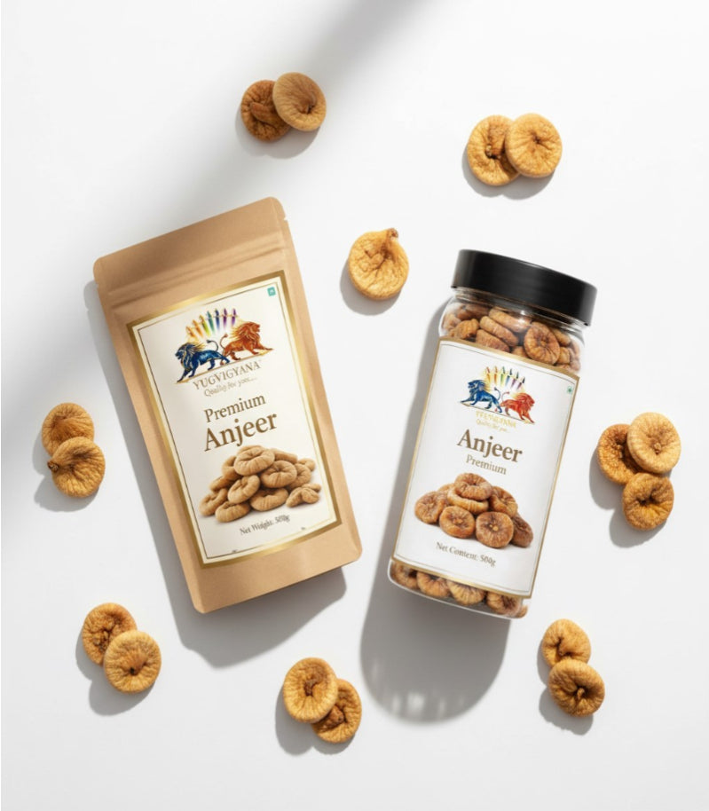 MVB YUGVIGYANA Anjeer (Dried Figs) Premium – 500 g