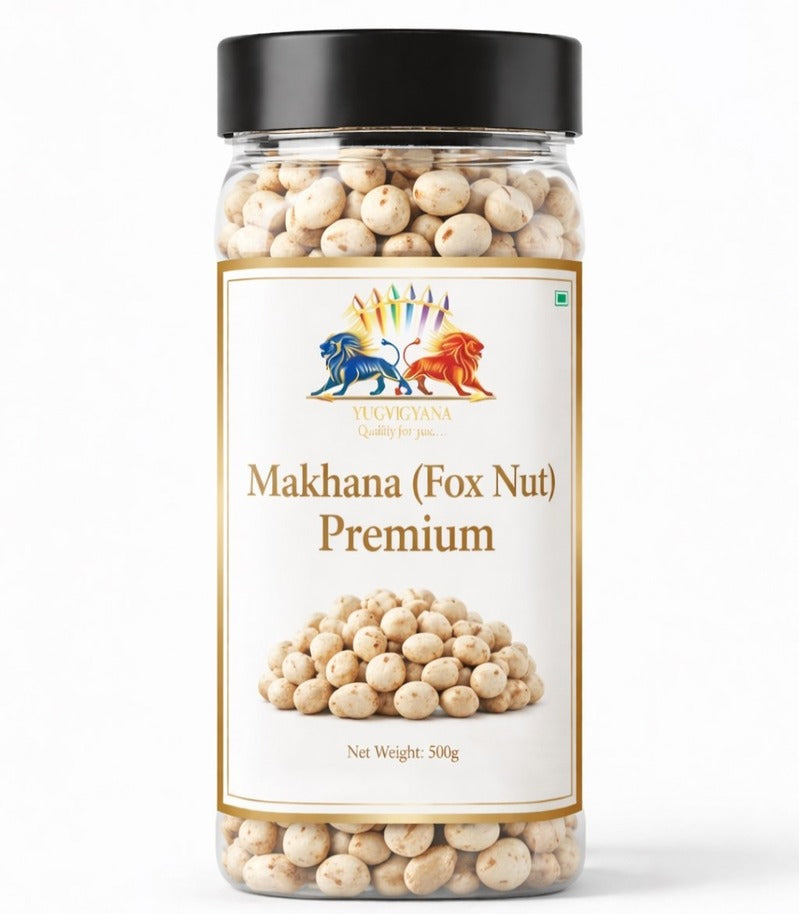 MVB YUGVIGYANA Makhana (Fox Nut) Premium – 500 g