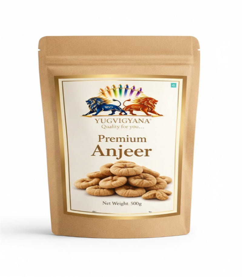 MVB YUGVIGYANA Anjeer (Dried Figs) Premium – 500 g