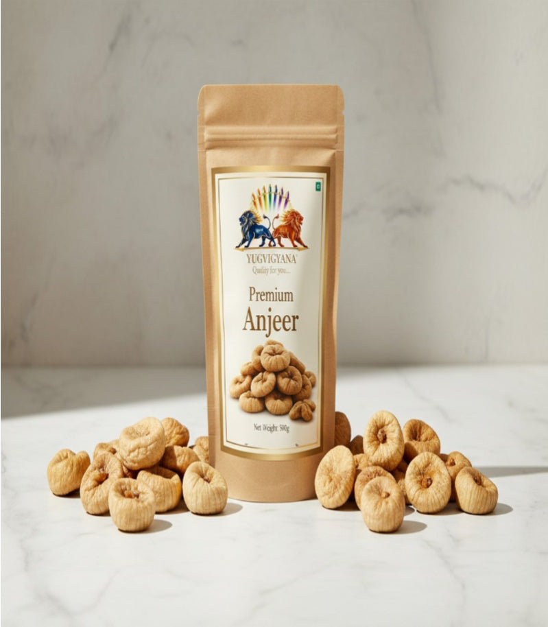 MVB YUGVIGYANA Anjeer (Dried Figs) Premium – 500 g