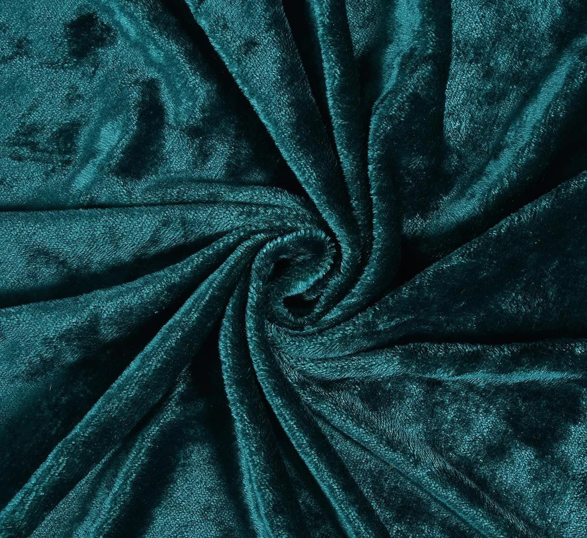 MVB Elegant Teal Super Soft Velvet Double Bedsheet with Matching Pillow Covers | MVBBSW009