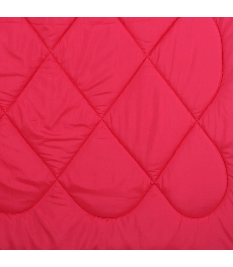 Packaged deluxe microfiber reversible comforter for single bed - premium quality