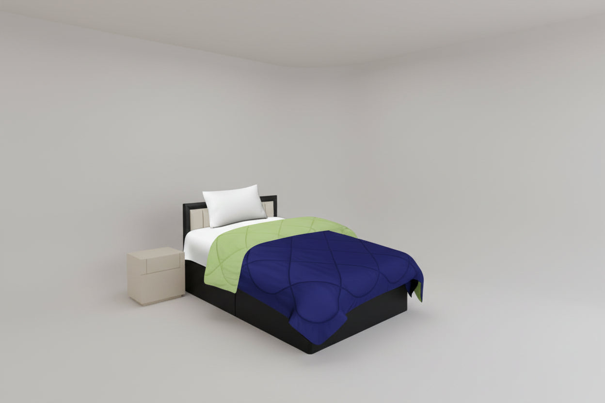 Elegant microfiber winter blanket 300 GSM - warm soft bedding for cold weather