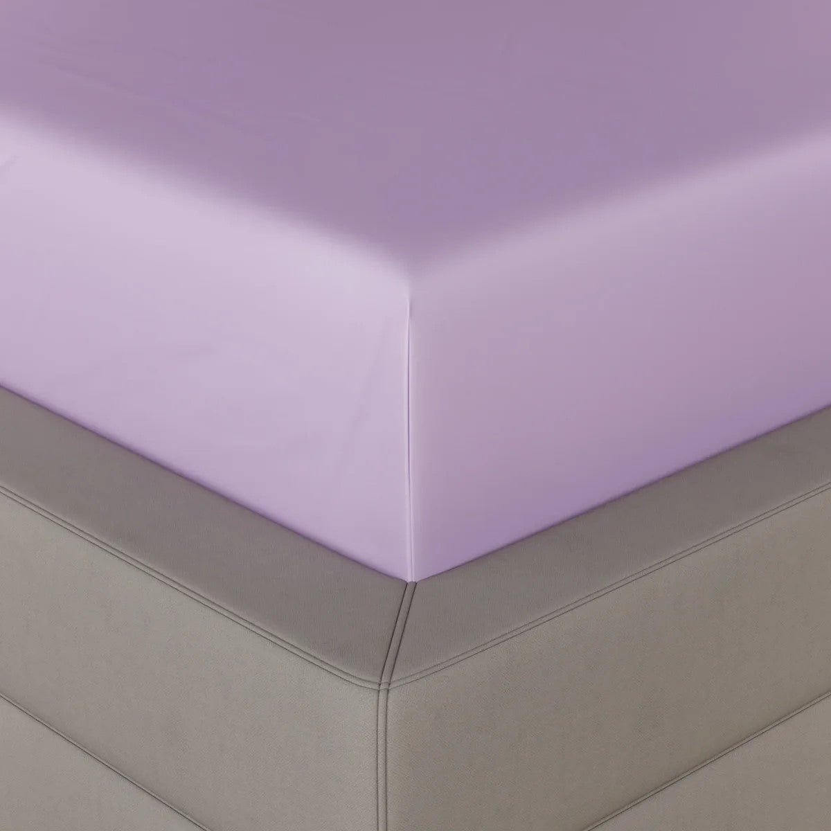 MVB Lavender Love Story Fitted Bedsheet Set | Dreamy Purple | UltraSatin Double