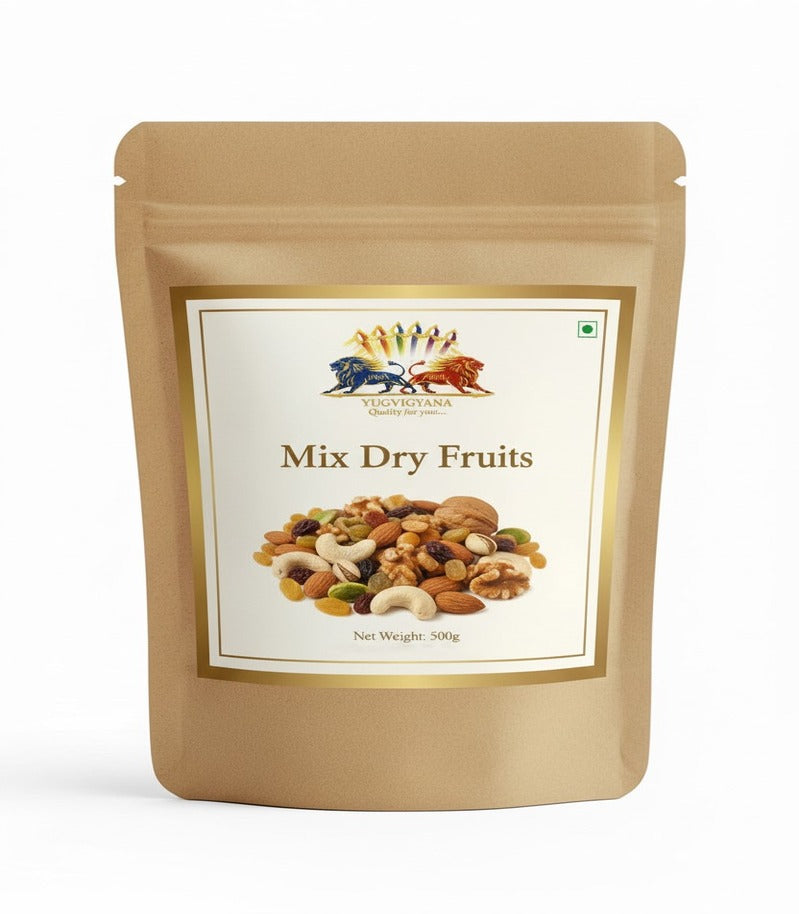 MVB YUGVIGYANA Mix Dry Fruits – 1 kg Jar