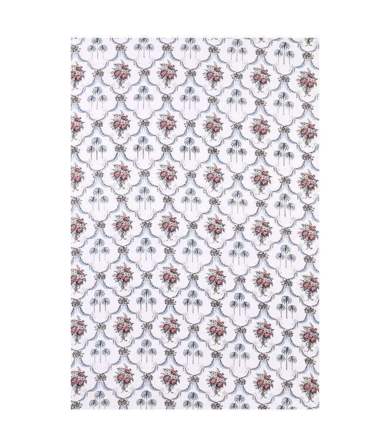 Soft premium cotton single bedsheet fabric detail - pure cotton India

