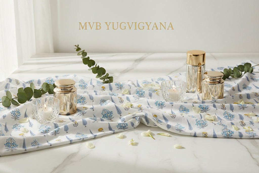 Classic white cotton bedsheet fabric detail - 100% pure cotton India
