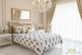 Soft white luxe cotton single bedsheet - premium quality luxury fabric India

