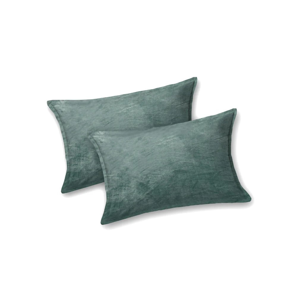 MVB Premium Velvet Comfort Double Bedsheet (100x100 Inch) | 150 GSM | With 2 Pillow Covers