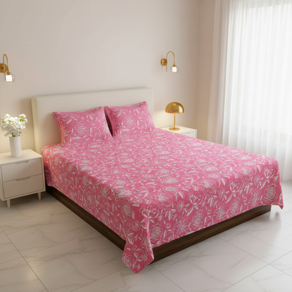 Cream Minimal Bedroom