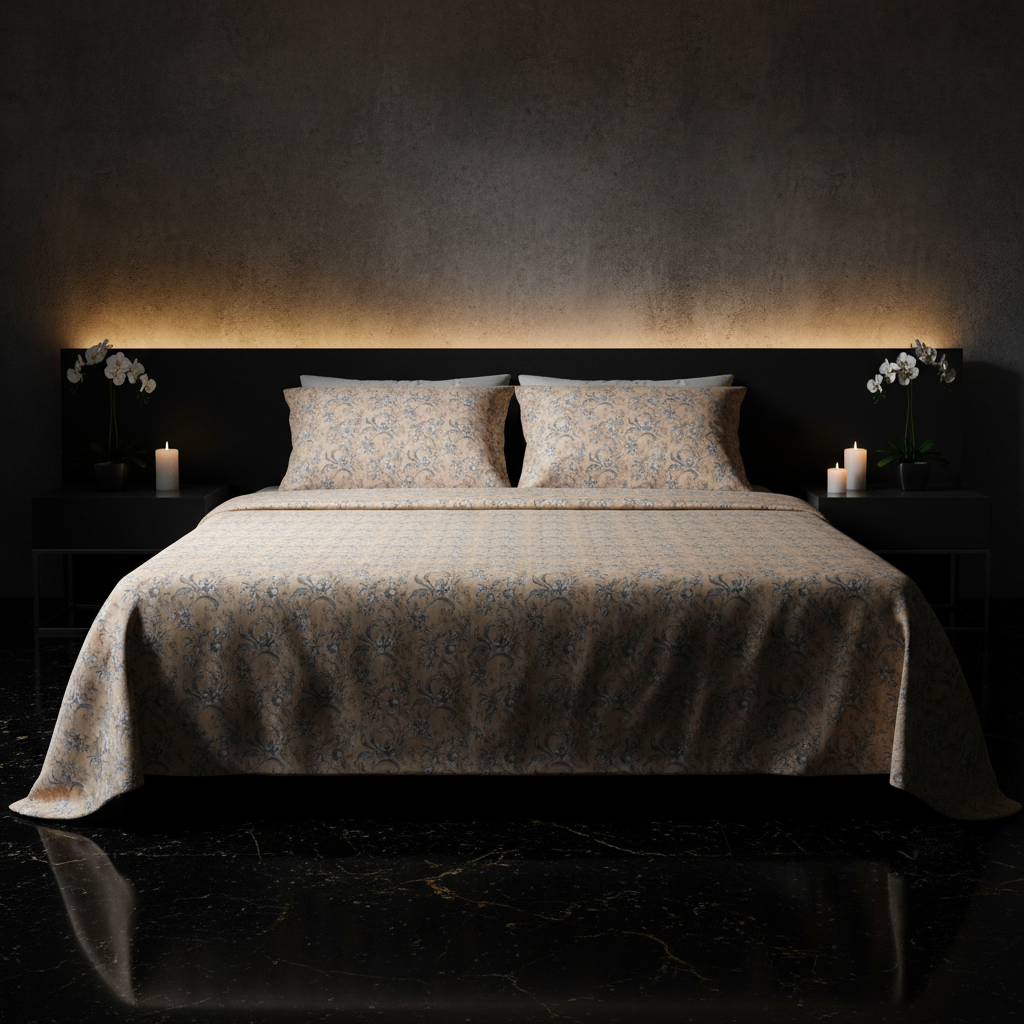 Dark Penthouse Bedroom