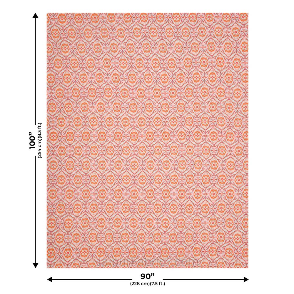  Illusion Pink Dohar Blanket Close-up Texture – 100% Cotton Lightweight AC Blanket
