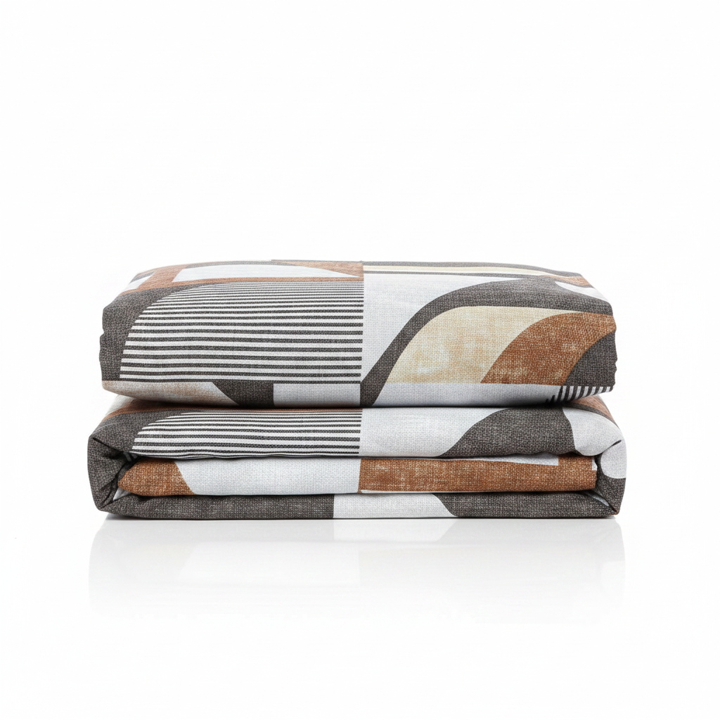 Geometric Bedsheet - Packaged