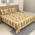 Golden Yellow Bedsheet - Full Bed