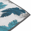 Maple Leaf MultiColor Dohar - Close-up Print Detail