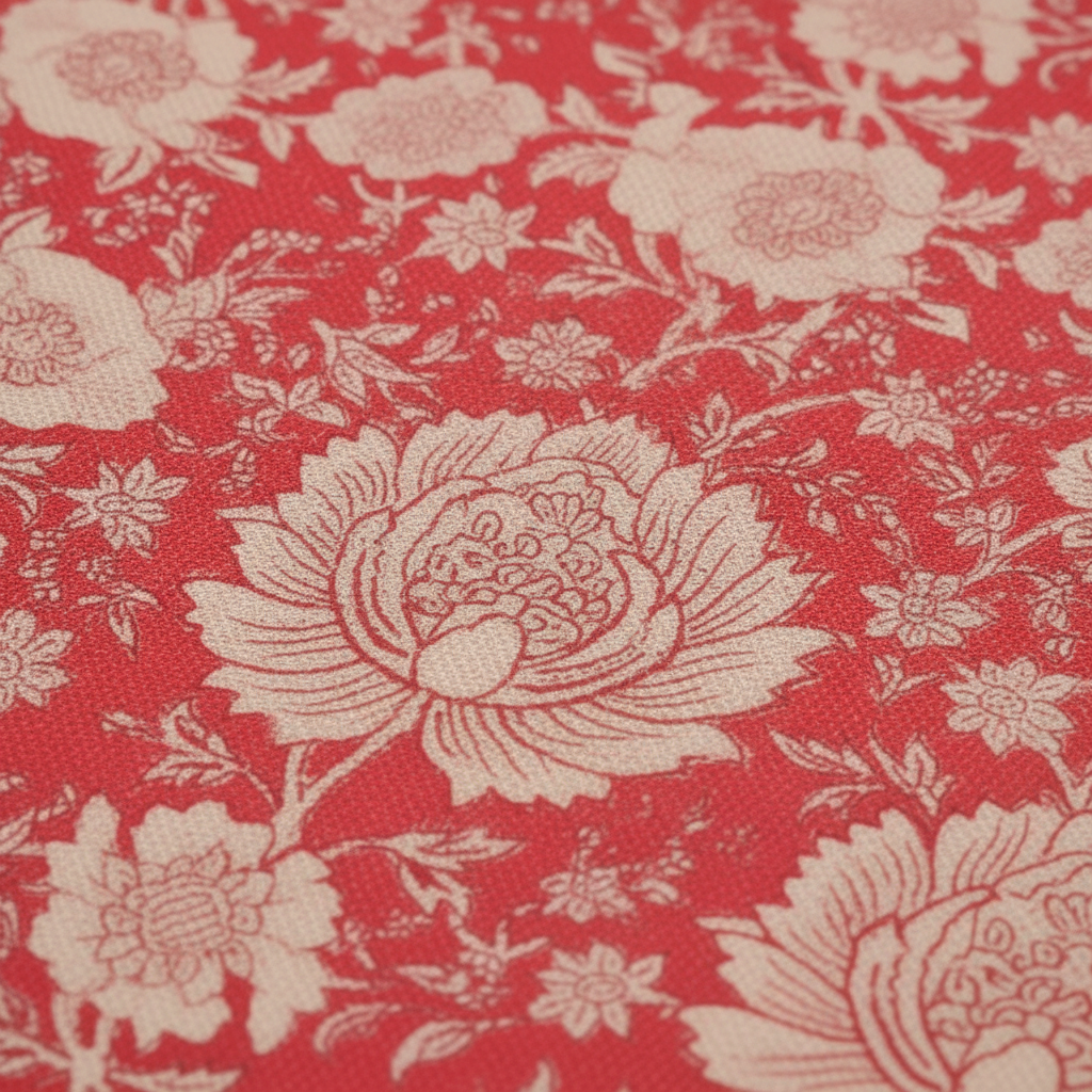 Rose Pink Bedsheet - Close-Up Fabric Texture