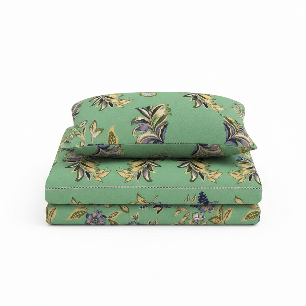 Leafy Green Bedsheet - Package