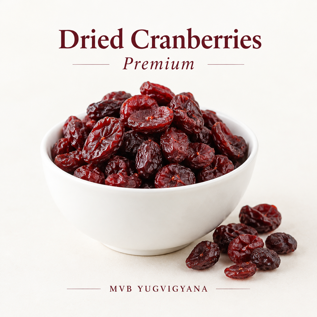 Illustrative catalogue image of MVB YUGVIGYANA Dried Cranberries Premium