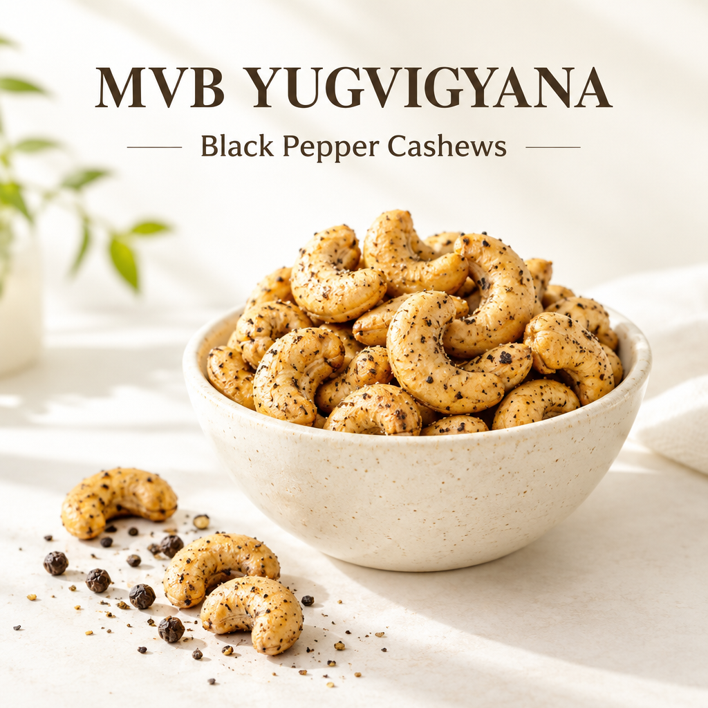 MVB black pepper cashews concept image