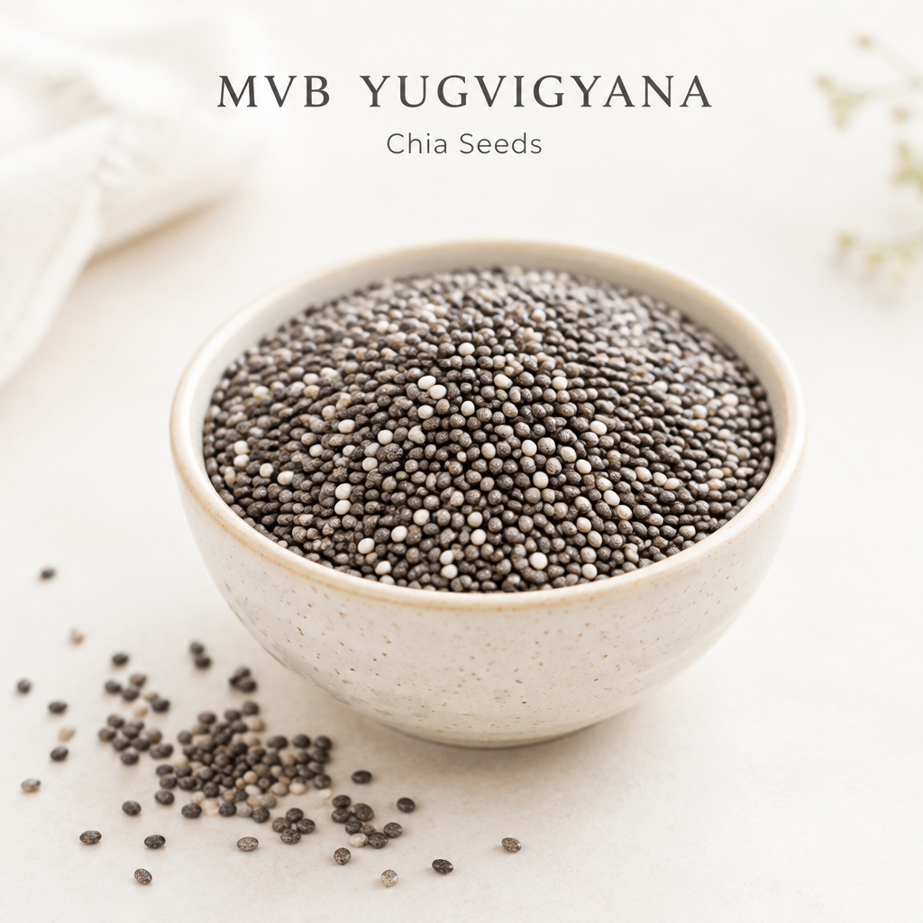 MVB YUGVIGYANA chia seeds concept image