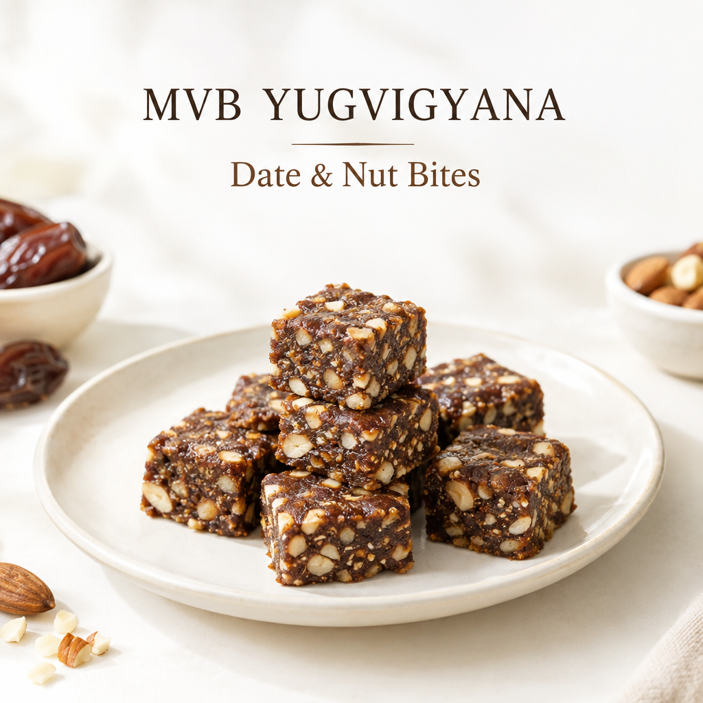 MVB YUGVIGYANA Date and Nut Bites concept