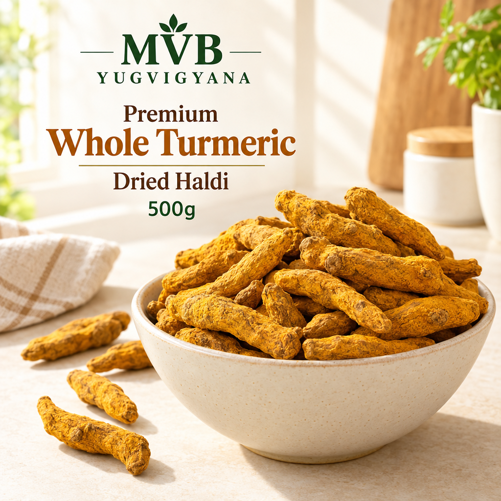 MVB YUGVIGYANA Premium Dried Whole Turmeric