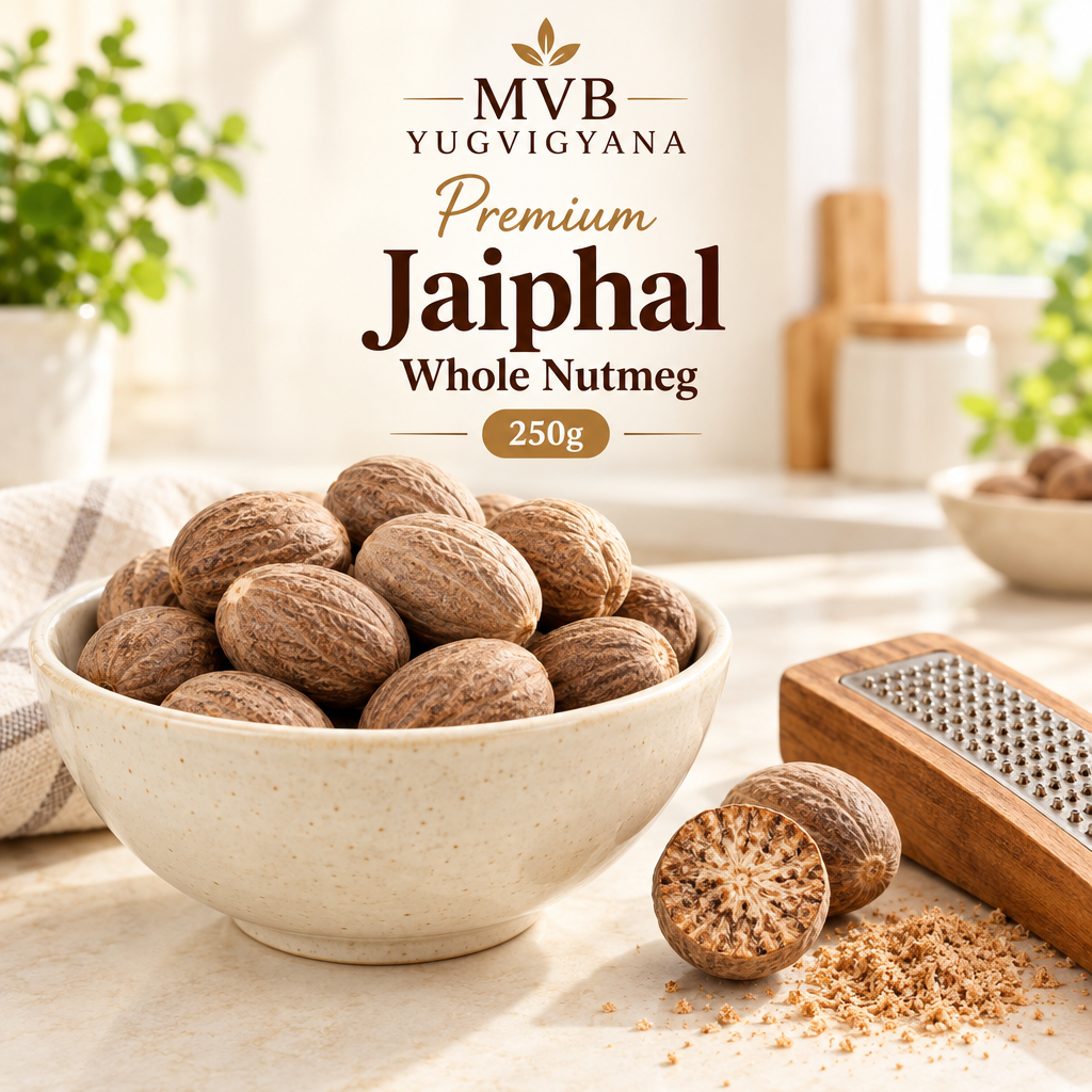 MVB YUGVIGYANA Premium Jaiphal Whole Nutmeg