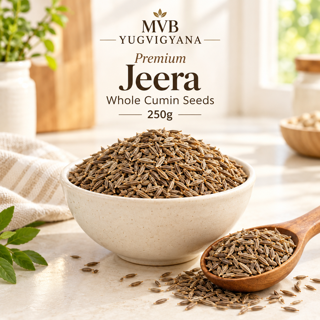 MVB YUGVIGYANA Premium Jeera Whole Cumin Seeds