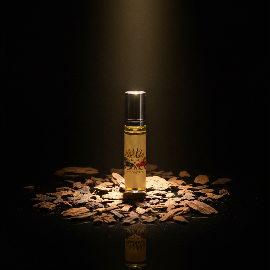 Oud Attar — Pure Natural Chemical-Free Roll-On Fragrance | MVB YUGVIGYANA
