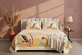 Peacock Chinoiserie Lifestyle - Blush Pink Wall