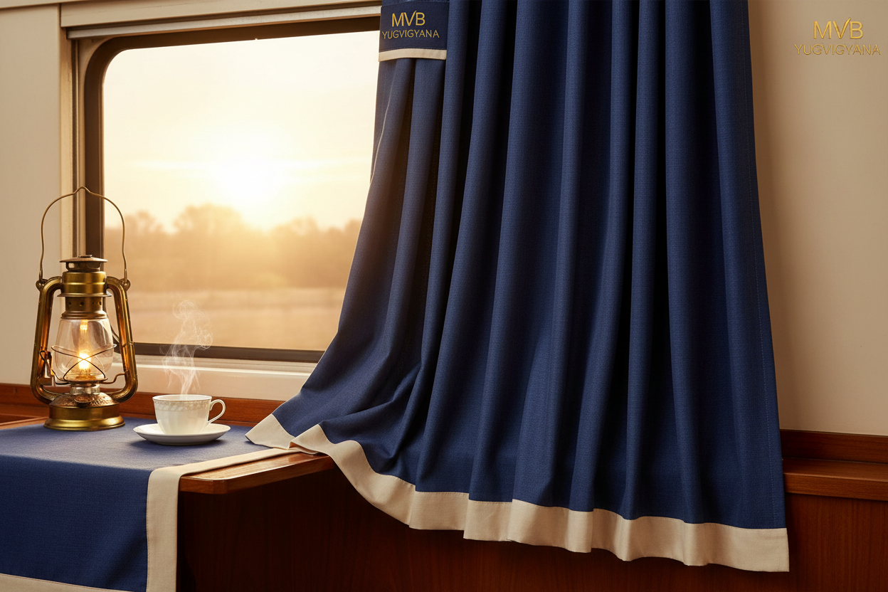 Railways Curtains & Cabin Linen