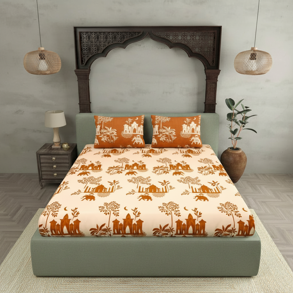 Sage Green Bed